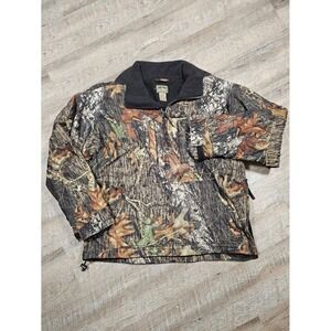 Drake Waterfowl Systems Mossy Oak Break-Up 1/4 Zip Hunting XL Fleece lined